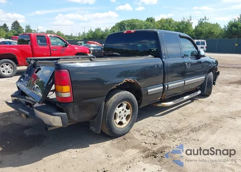 2001 Chevrolet Silverado 1500 Ls from USA, damaged, VIN 2GCEC19V611406016